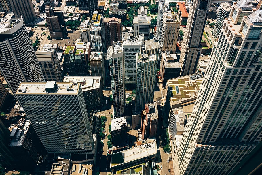 architecture, building, infrastructure, rooftop, street, city HD wallpaper