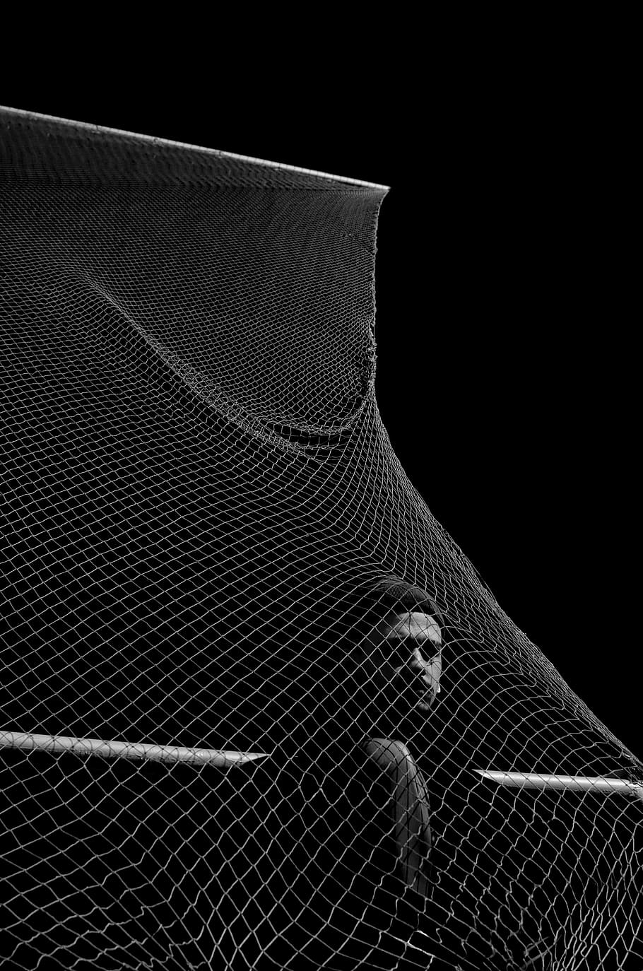 man under net goal, soil, kropivnitsky, ukraine, chair, furniture HD wallpaper