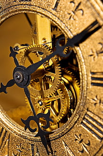 aged, antique, clock, countdown, deadline, dial, gold, hours HD wallpaper