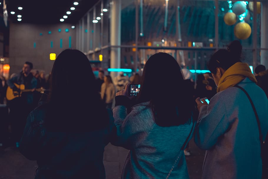 united kingdom, glasgow, camera, dark, nikon, crowdy, night HD wallpaper