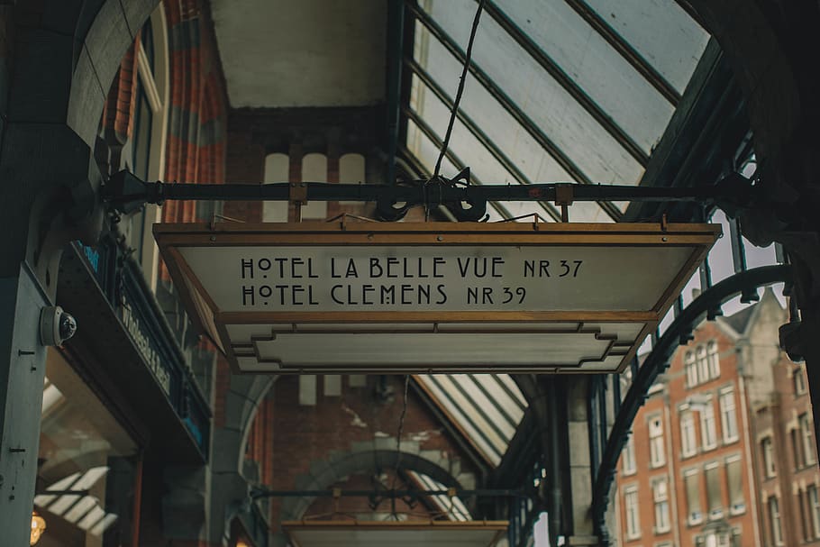 Hotel La Belle Vue NR 37 Hotel Clemens NR 39, amsterdam, netherlands, HD wallpaper