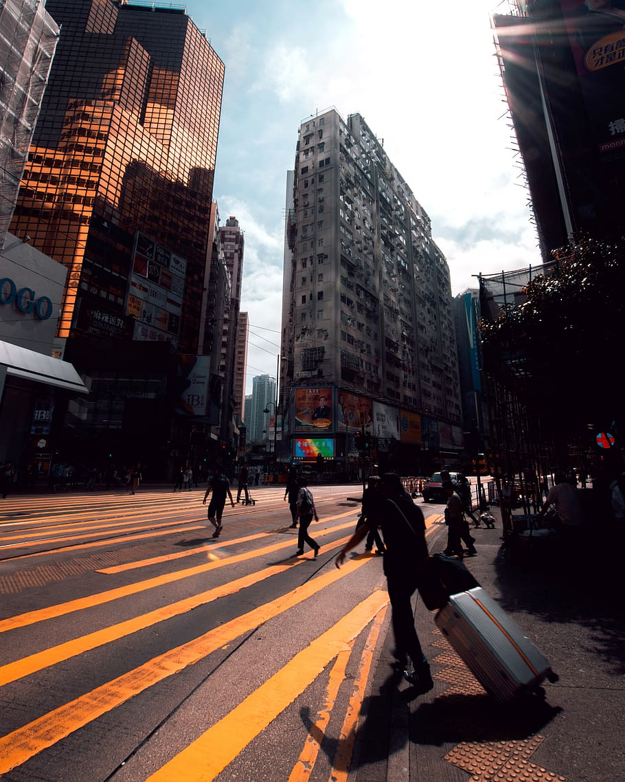 hong kong, city, architecture, building exterior, built structure HD wallpaper