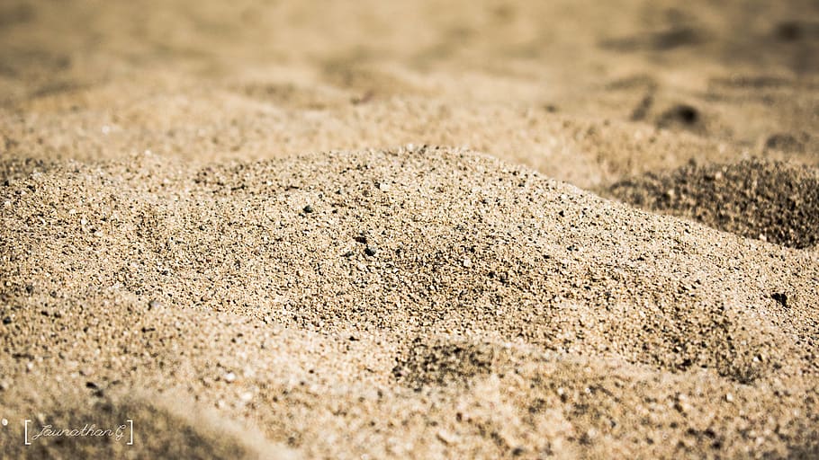 brown ground, sand, outdoors, nature, soil, desert, day, shallow HD wallpaper