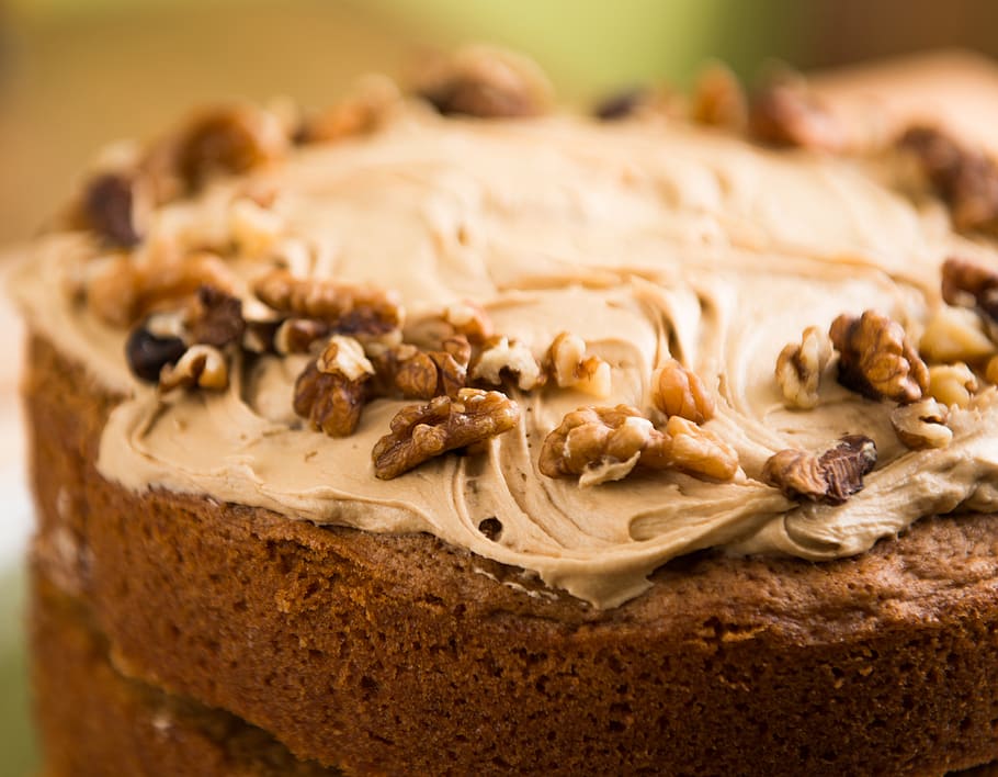 Close Up Shot of Brown Pastry, blurred, cake, chocolate, delicious HD wallpaper
