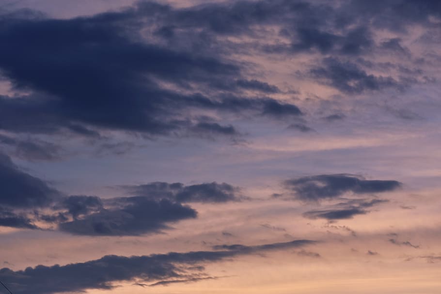 Cloudy Sky, clouds, cloudscape, dark, dark clouds, dawn, daylight HD wallpaper