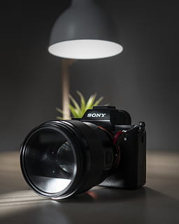 black Sony DSLR camera, photography themes, camera - photographic equipment HD wallpaper