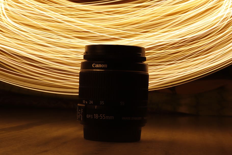 canon, lens, long, exposure, shots, gear, lights, fotogear HD wallpaper
