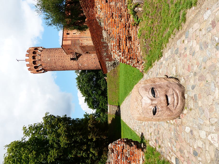 architecture, building, brick, castle, fort, pillar, column HD wallpaper