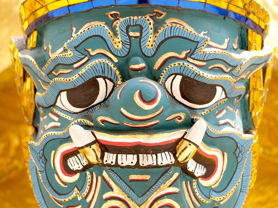 Chinese Dragon Head Close-up Photography, ancient, architecture HD wallpaper