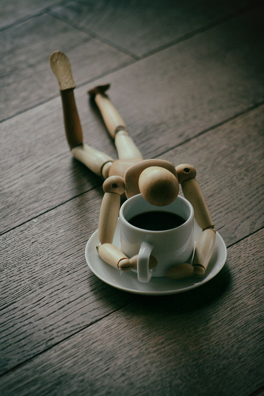 coffee, mannequin, breakfast, food and drink, table, cup, crockery HD wallpaper