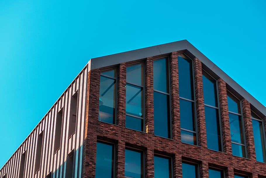 brown concrete building, architecture, sky, building exterior HD wallpaper