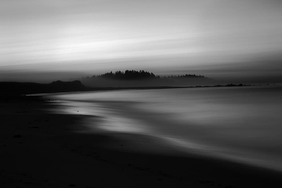 white cloudy sky during daytime, tor bay, water, canada, nature HD wallpaper