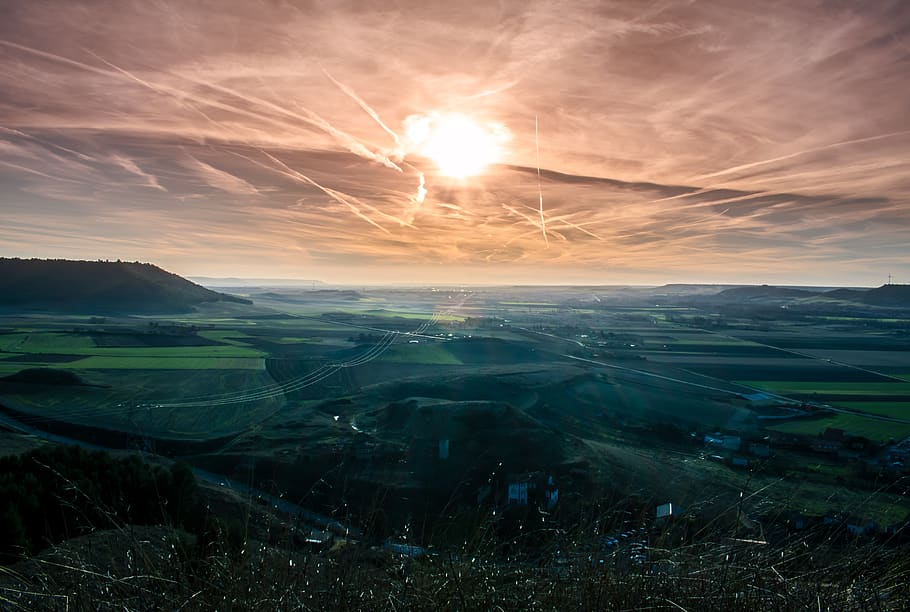 nature, landscape, environment, forest, trees, scenic, sun HD wallpaper