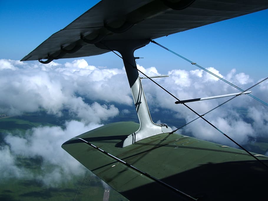 airplane, wing, window, view, cloud, looking, travel, aircraft HD wallpaper
