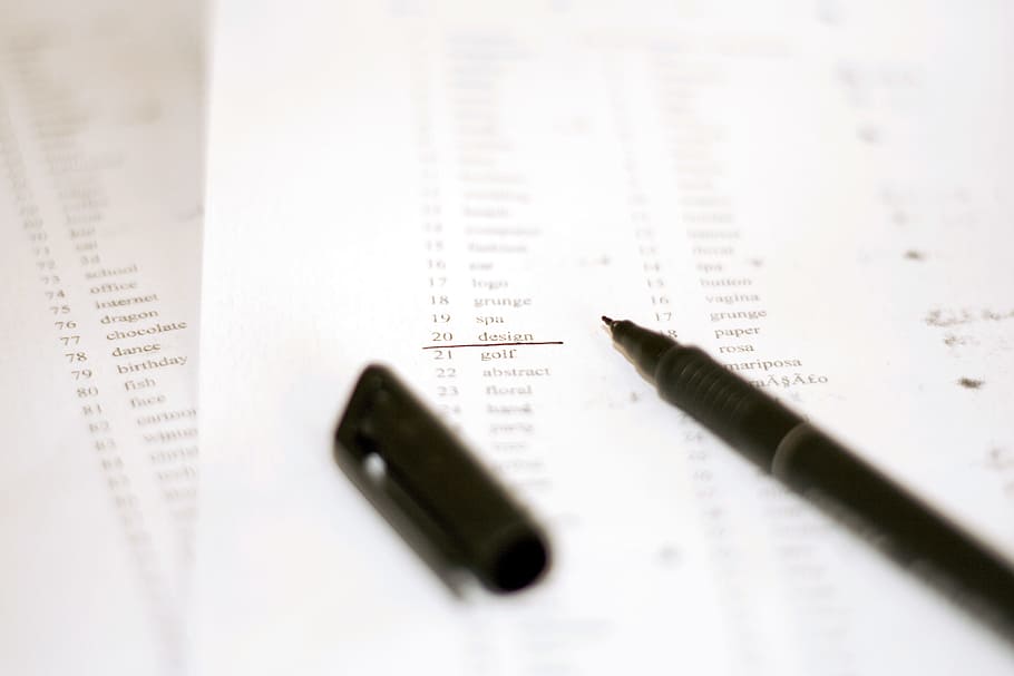 close-up, closeup, macro, word, design, note, paper, pen, write HD wallpaper