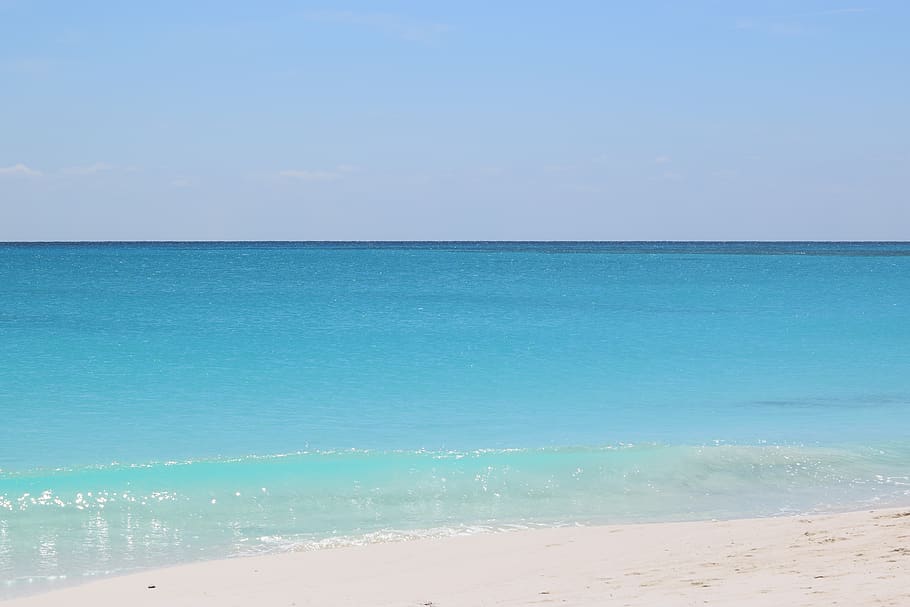 beach, cayo largo, sea, cuba, blue, turquoise, caribbean, island, HD wallpaper
