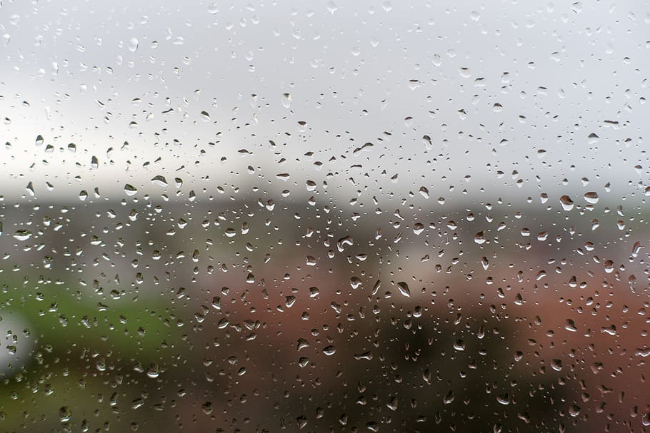 rain, weather, thunderstorm, wet, forward, raindrop, sky, window HD wallpaper
