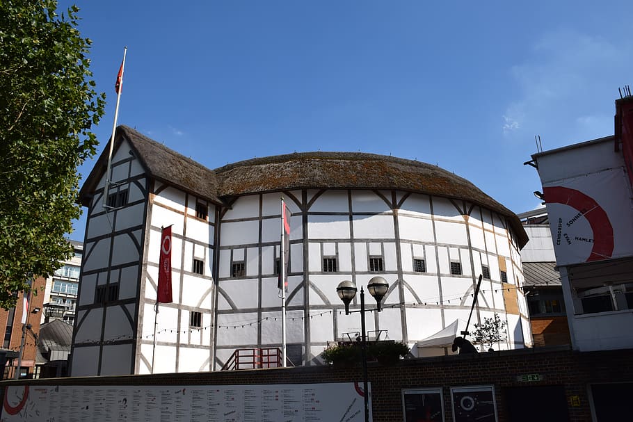 shakespeare, theatre, globe, london, great britain, england, HD wallpaper