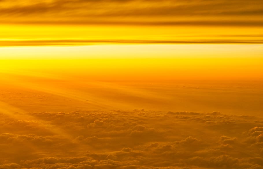 calm, hope, sunset, sky, orange, beauty in nature, scenics - nature HD wallpaper