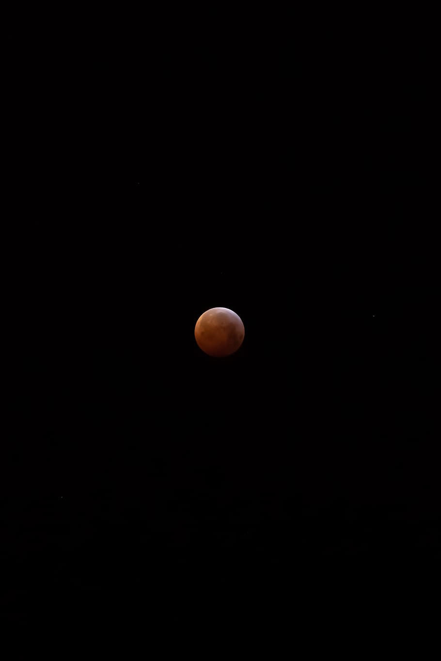 brown and white moon, nature, outdoors, night, space, eclipse HD wallpaper