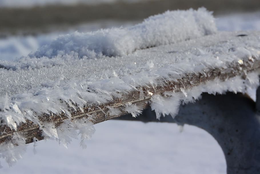 ice crystals, icing, icy, frost, winter, snow, frozen, zing HD wallpaper