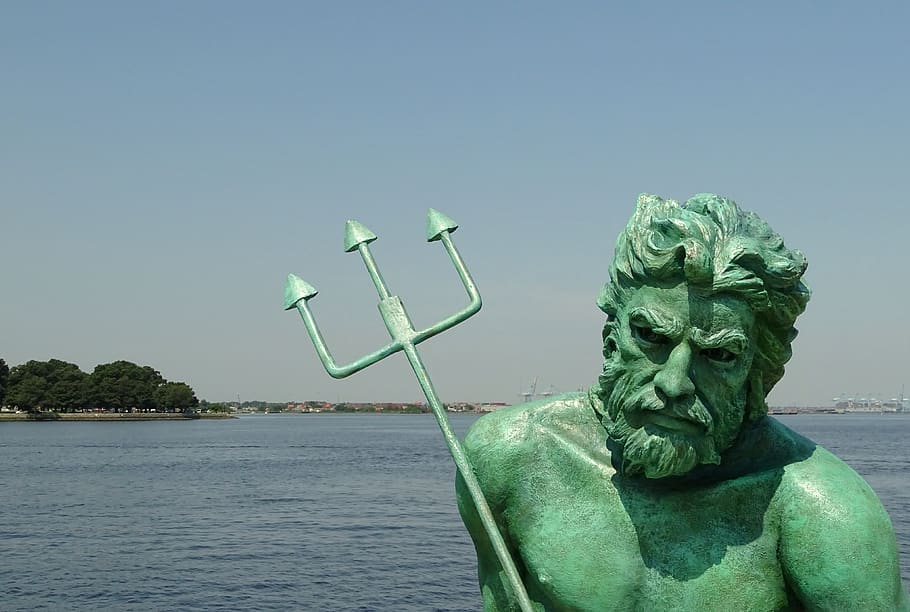 river, neptune, water, trident, nautical, norfolk, waterfront HD wallpaper