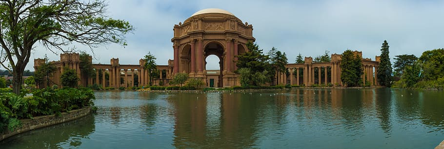building, architecture, engineering, water, river, stream, reflection HD wallpaper
