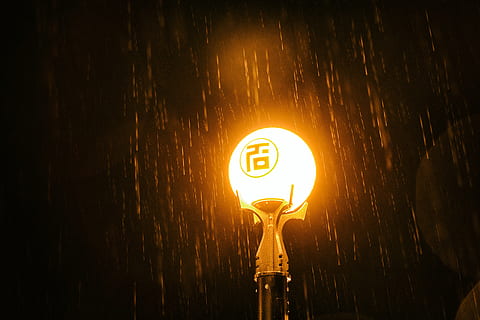 nikko, japan, light, night, rainy, no people, orange color HD wallpaper