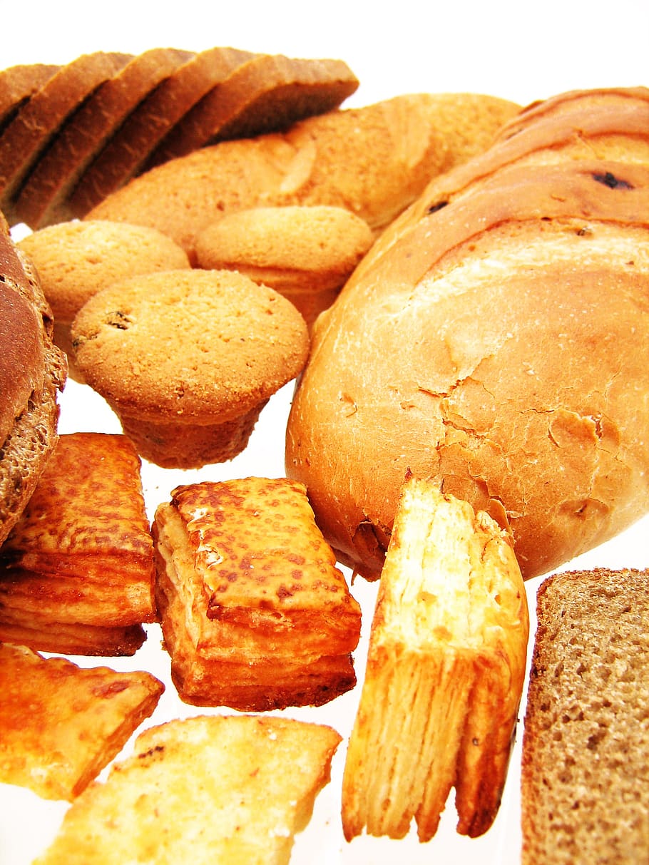 bread, food, meal, bun, buns, nobody, snack, breakfast, bakery HD wallpaper