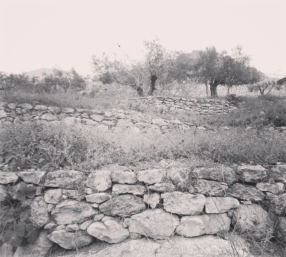 soil, wall, rubble, ground, stone wall, human, person, archaeology HD wallpaper