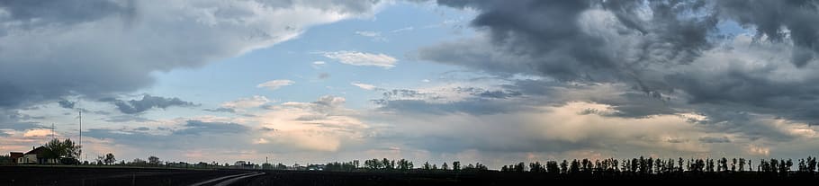 nature, sky, outdoors, cloud, weather, cumulus, azure sky, landscape HD wallpaper