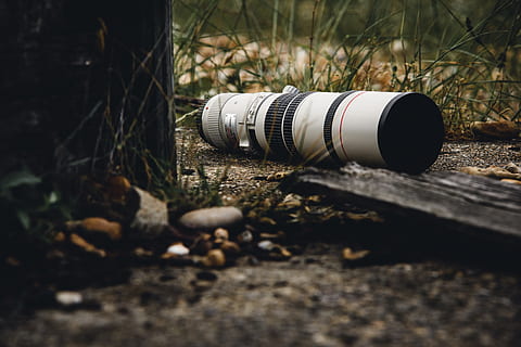 Telephoto Zoom Lens, technology, camera, selective focus, day HD wallpaper