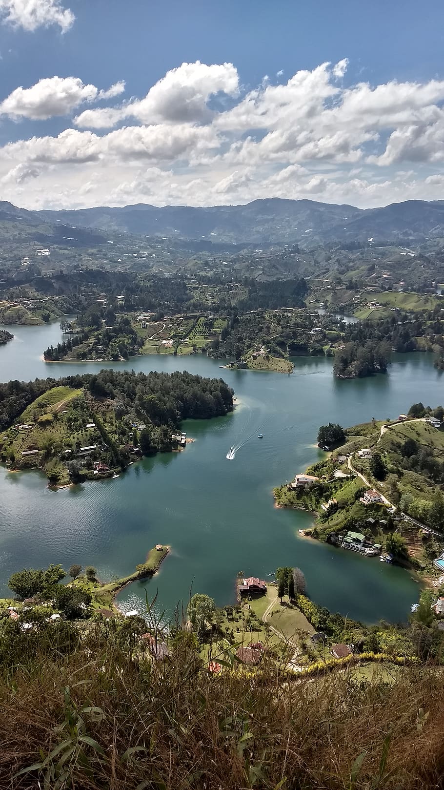 guatapé, represa, Colombia, celular, fotos, verticales, water