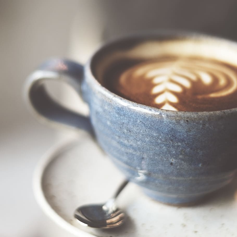Photo of Ceramic Cup Filled With Coffee, aroma, art, beverage HD wallpaper