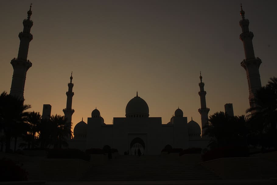 abu dhabi, united arab emirates, sheikh zayed grand mosque, HD wallpaper
