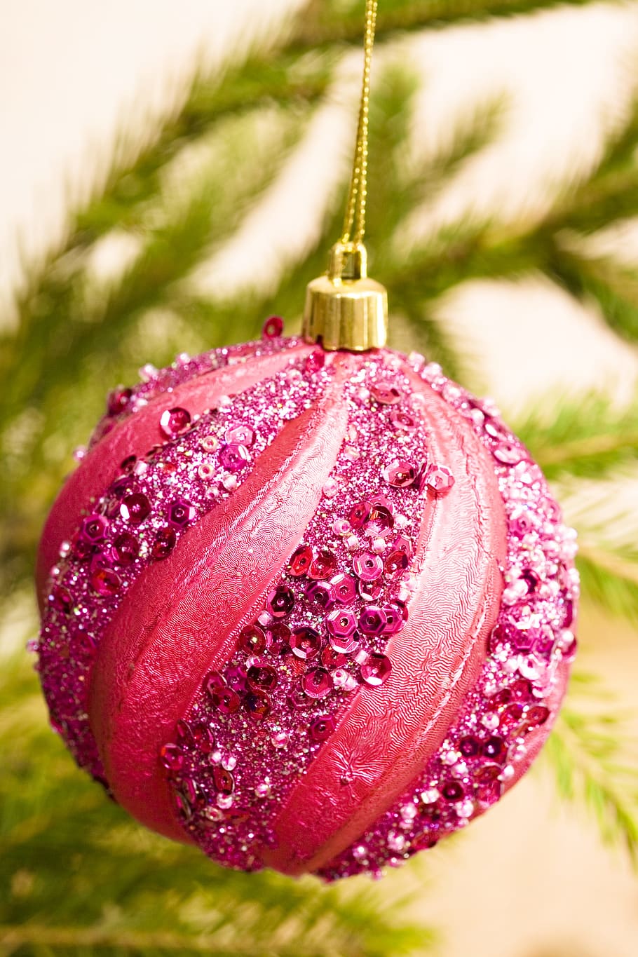 background, ball, bauble, blue, blur, bright, celebration, christmas HD wallpaper