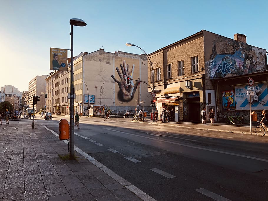 germany, berlin, köpenicker str. 75, building exterior, city HD wallpaper