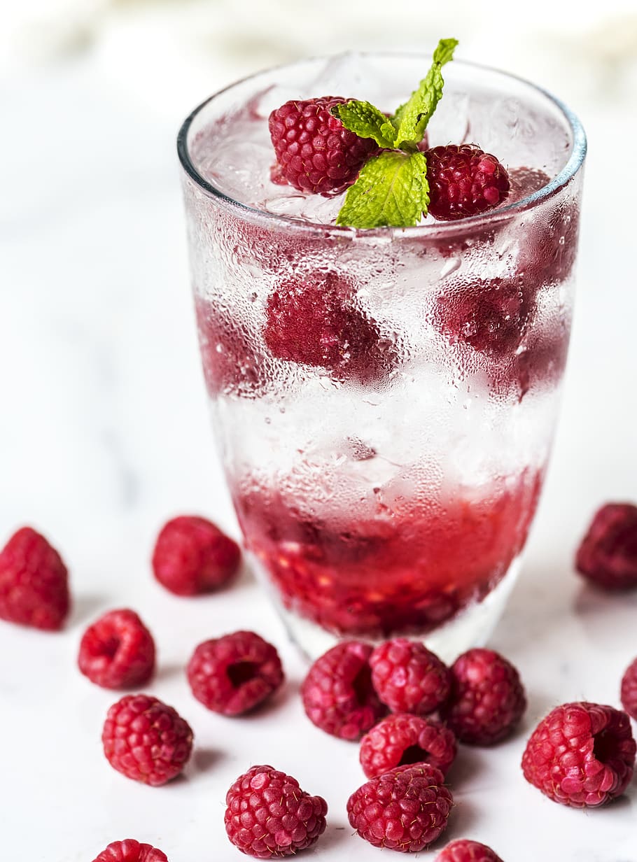 Raspberry Drink, antioxidant, beverage, chilled, close-up, cold, HD wallpaper
