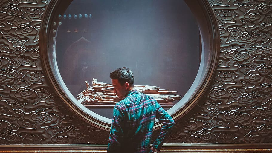 person, human, window, porthole, home decor, apparel, sleeve HD wallpaper
