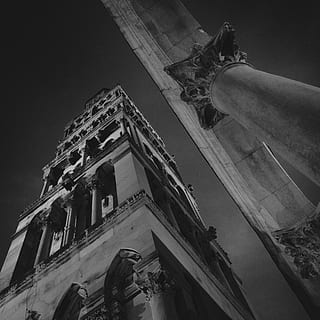 split, croatia, roman, architecture, monuments, cathedral, spalato HD wallpaper