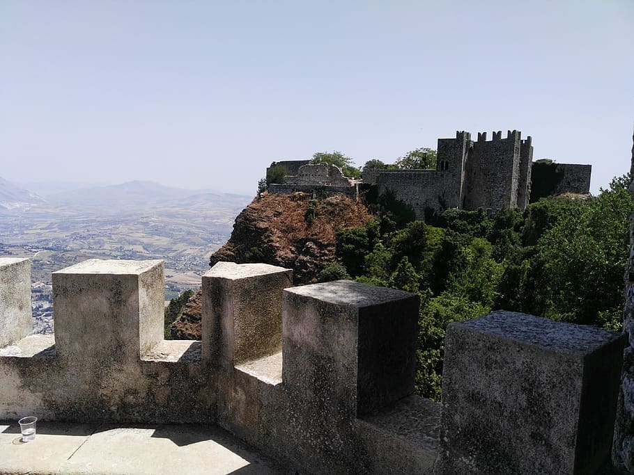 erice, sicily, belvedere, history, architecture, the past, built structure HD wallpaper