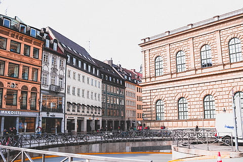 germany, munich, minimal, building, buildings, architexture HD wallpaper