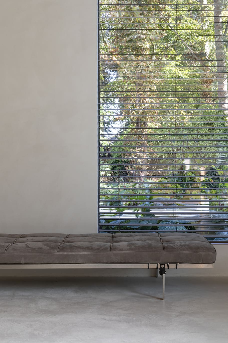 opened window blinds, indoors, no people, table, furniture, transparent HD wallpaper