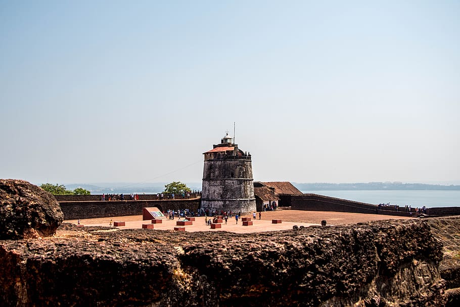 lighthouse, sea, ocean, water, coast, built structure, architecture HD wallpaper