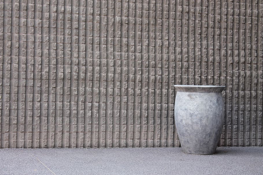 no people, pattern, day, gray, textured, single object, absence HD wallpaper