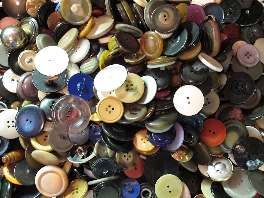 antique, large group of objects, abundance, multi colored, choice HD wallpaper