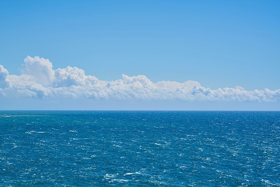 sky, air, clouds, waves, wind, marine, ocean, adventure, wild HD wallpaper