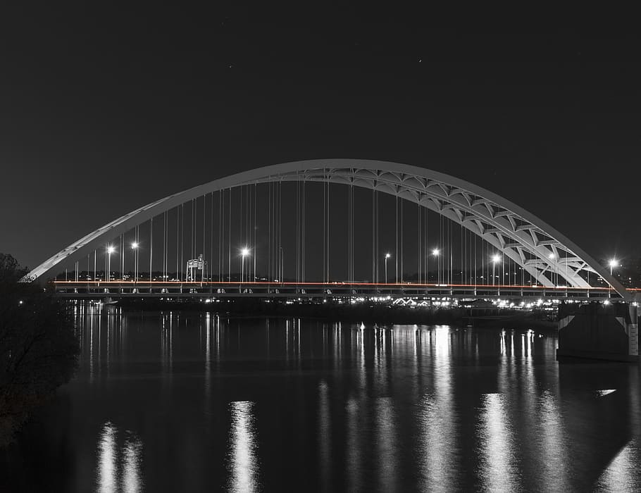 cincinnati, united states, bridge, big mac bridge, cincinnati ohio