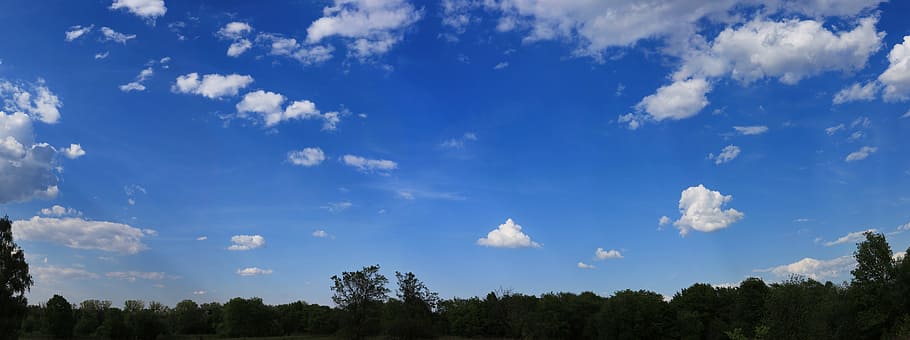 air, atmosphere, background, beautiful, blue, blue-sky, bright HD wallpaper