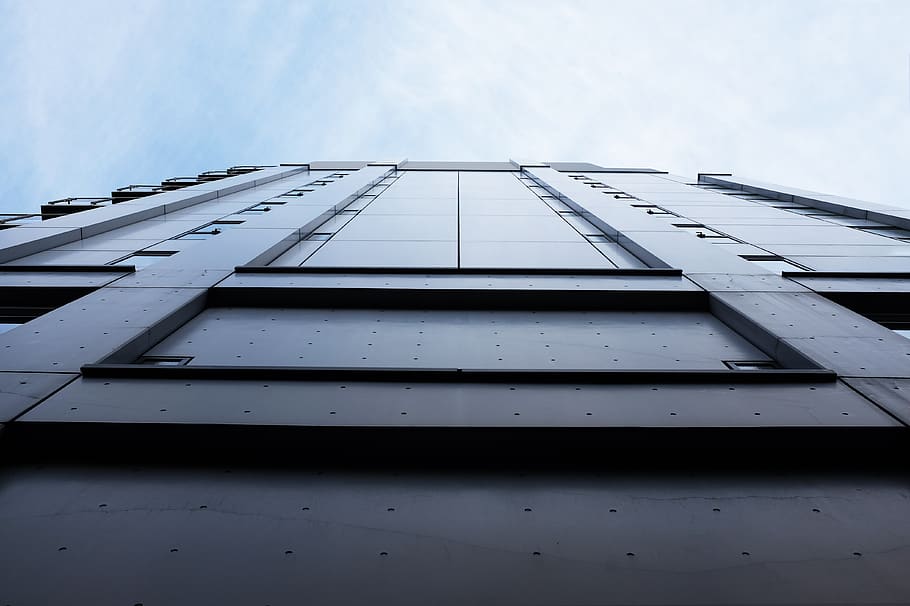 architecture, building, infrastructure, skyscraper, tower, low angle view HD wallpaper